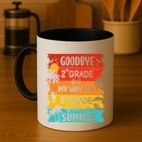 Goodbye 2nd Grade Hello Summer Last Day Of School Graduation Coffee Mug thumb 4