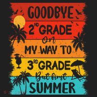 Goodbye 2nd Grade Hello Summer Last Day Of School Graduation Tumbler thumb 3