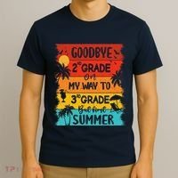 Goodbye 2nd Grade Hello Summer Last Day Of School Graduation T-Shirt thumb 3