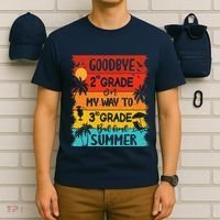 Goodbye 2nd Grade Hello Summer Last Day Of School Graduation T-Shirt thumb 6
