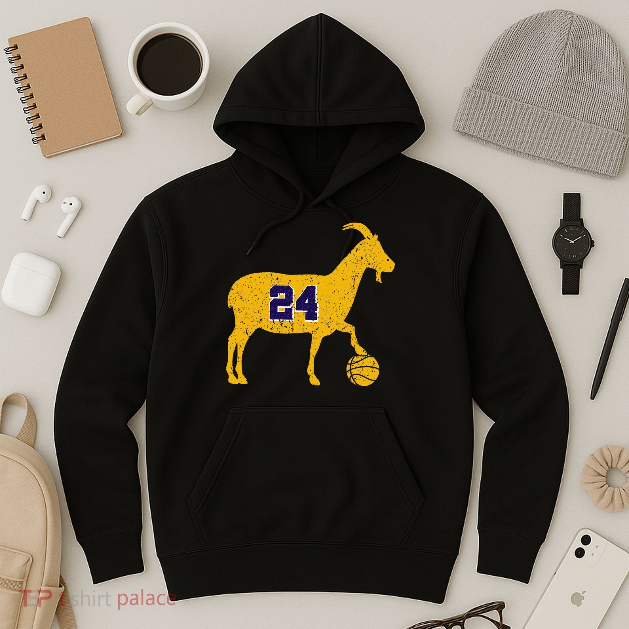 Goat 24 La Basketball Hoodie