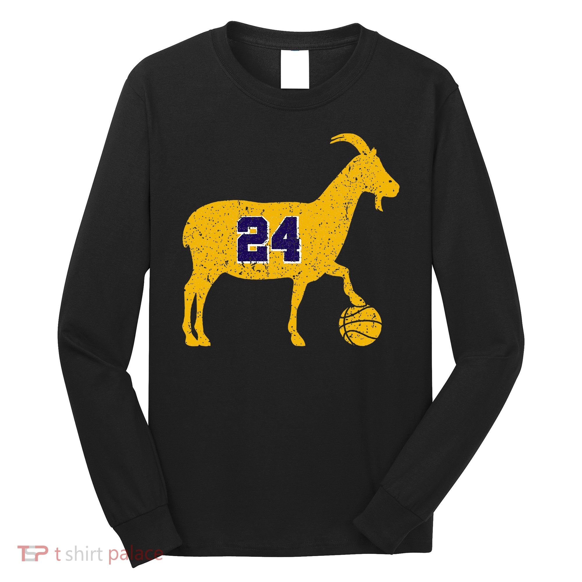 Goat 24 La Basketball Long Sleeve Shirt