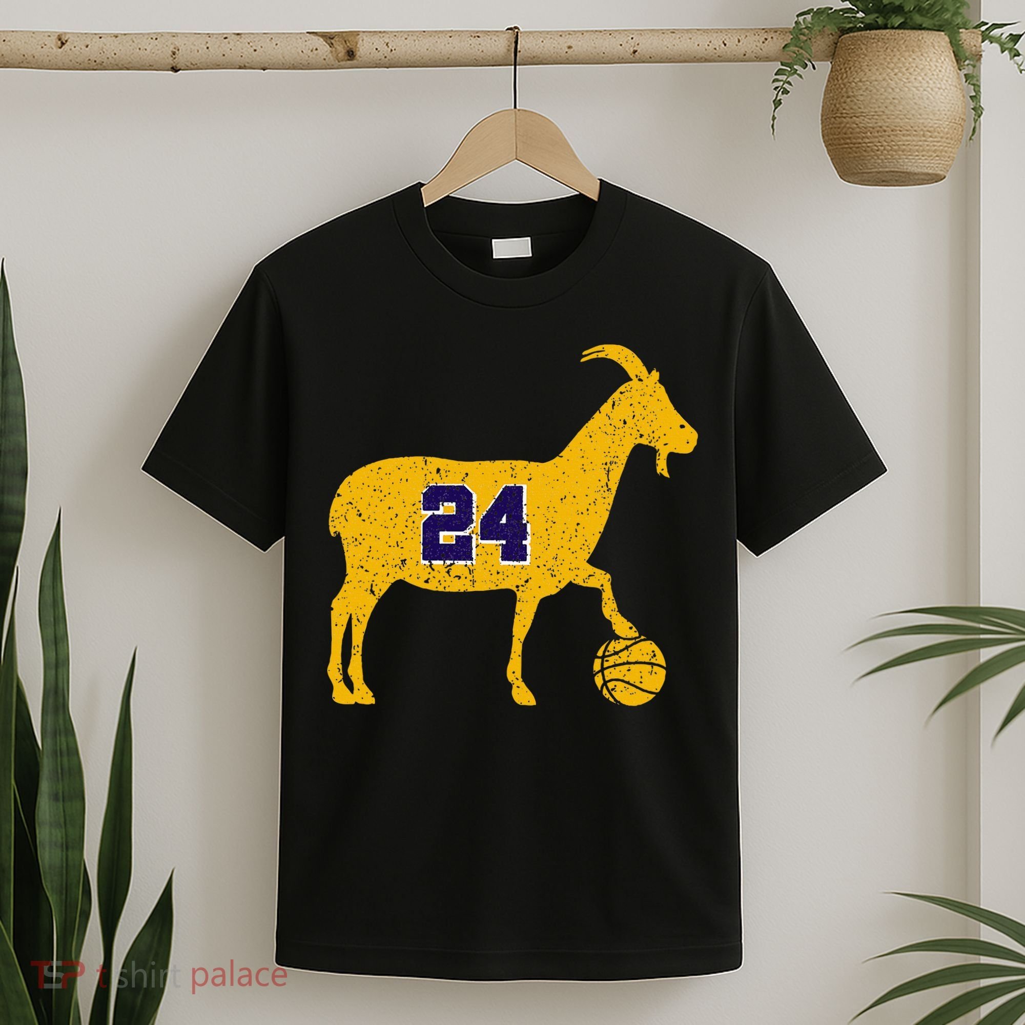 Goat 24 La Basketball T-Shirt