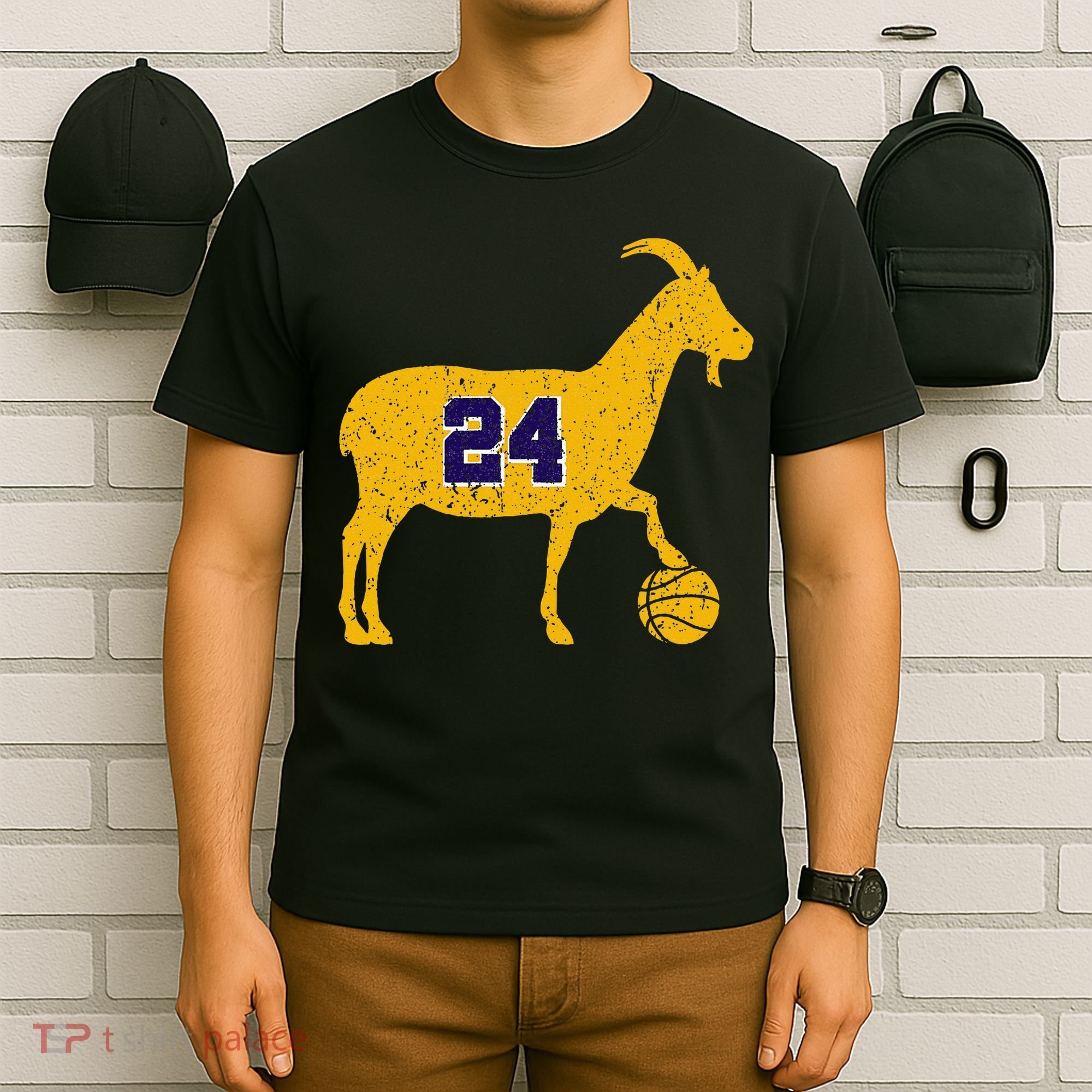 Goat 24 La Basketball T-Shirt