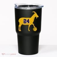 Goat 24 La Basketball Tumbler thumb 0