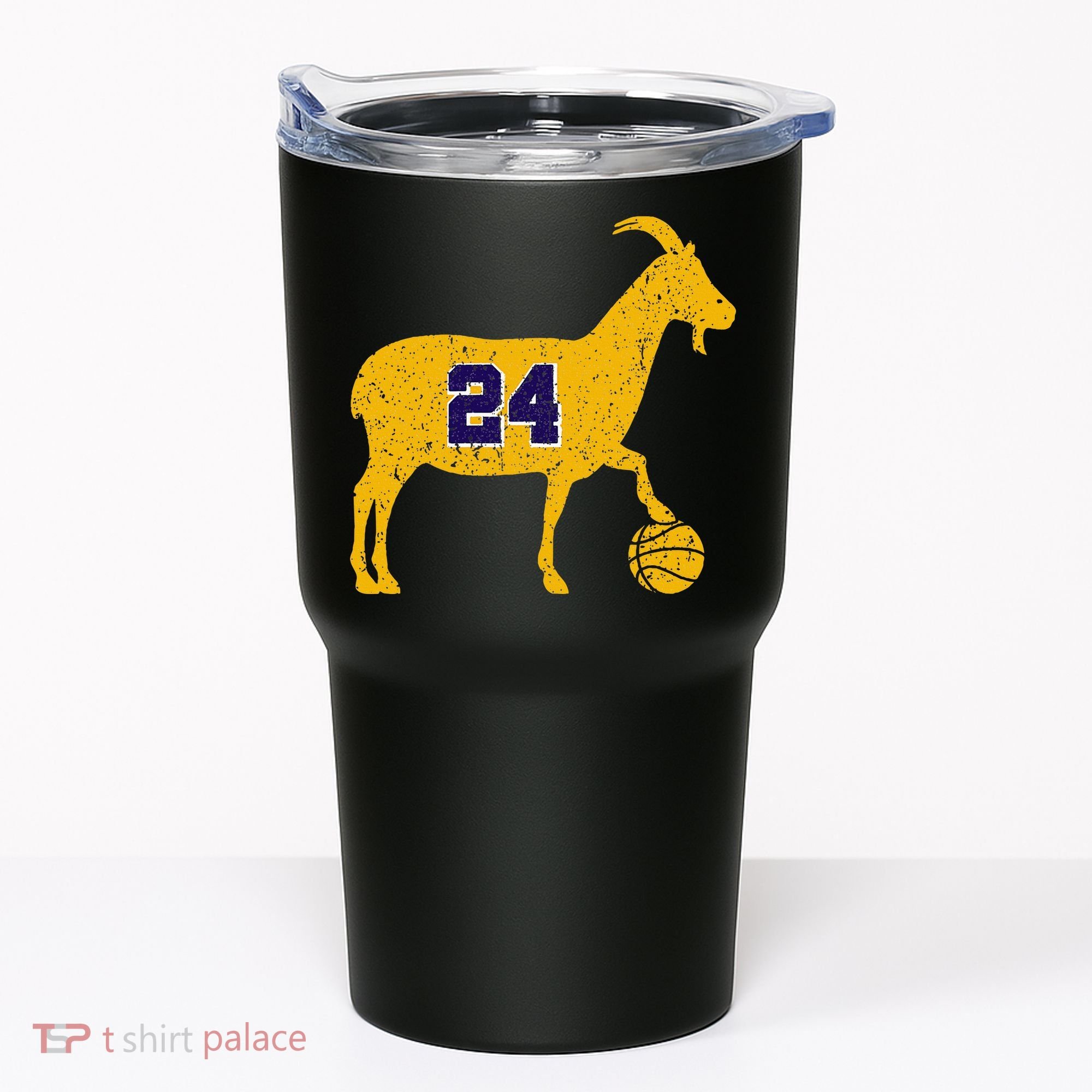 Goat 24 La Basketball Tumbler