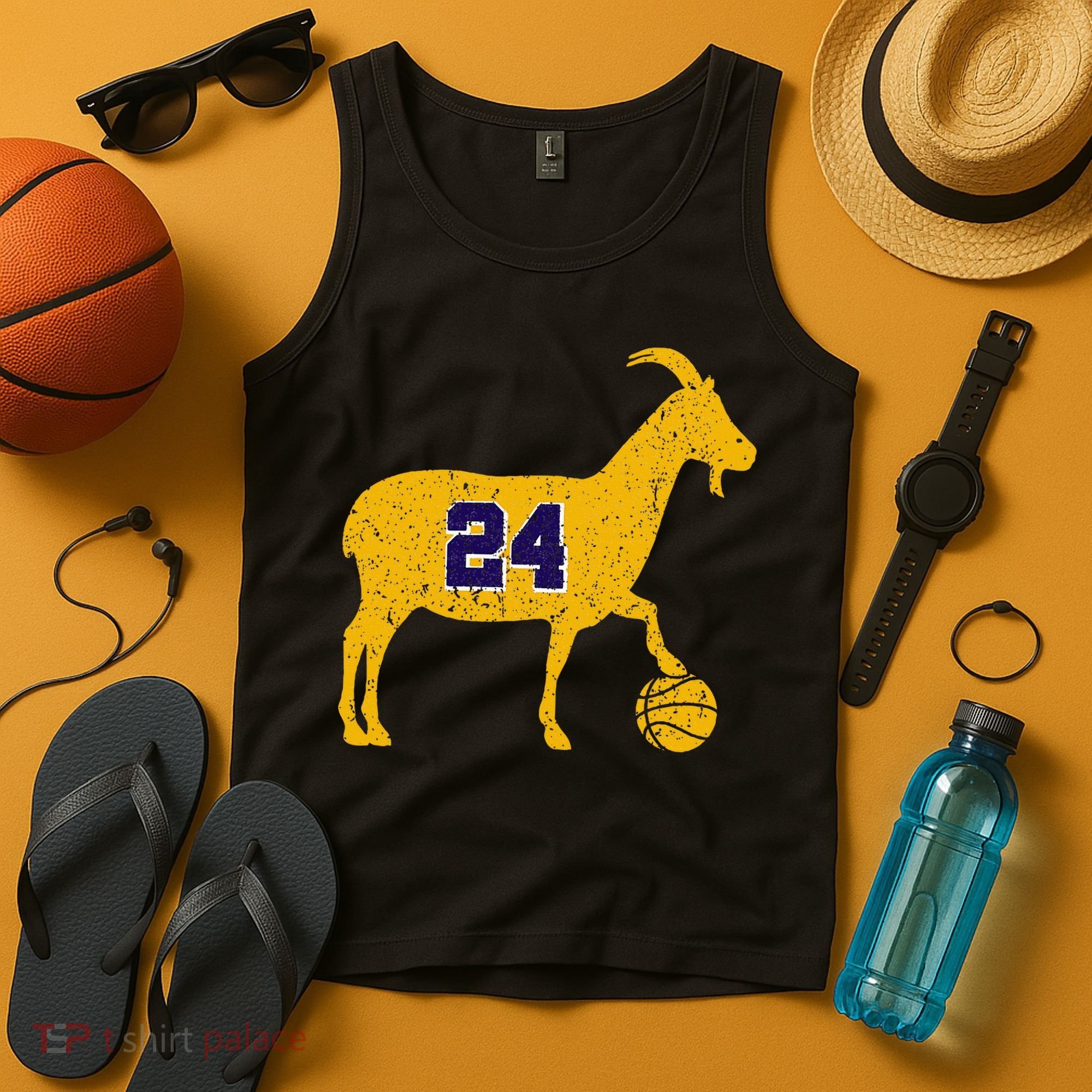 Goat 24 La Basketball Tank Top