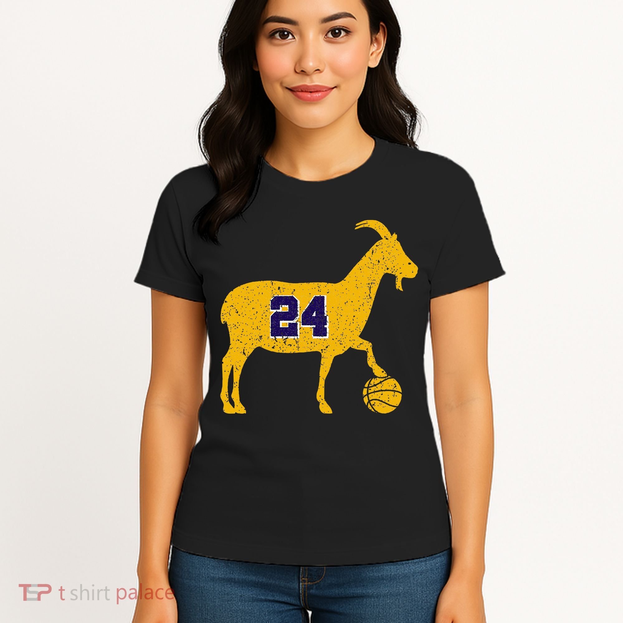 Goat 24 La Basketball Women's T-Shirt