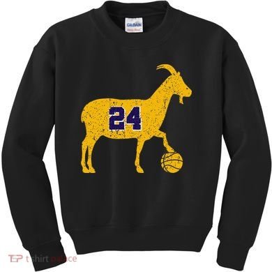 Goat 24 La Basketball Kids Sweatshirt