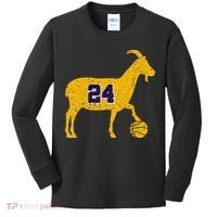 Goat 24 La Basketball Kids Long Sleeve Shirt thumb 0