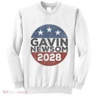 Gavin 2028 Retro Gavin Newsom For President 2028 Sweatshirt thumb 0