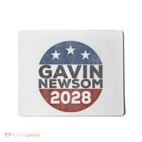 Gavin 2028 Retro Gavin Newsom For President 2028 Mousepad thumb 0