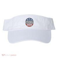 Gavin 2028 Retro Gavin Newsom For President 2028 Visor thumb 0