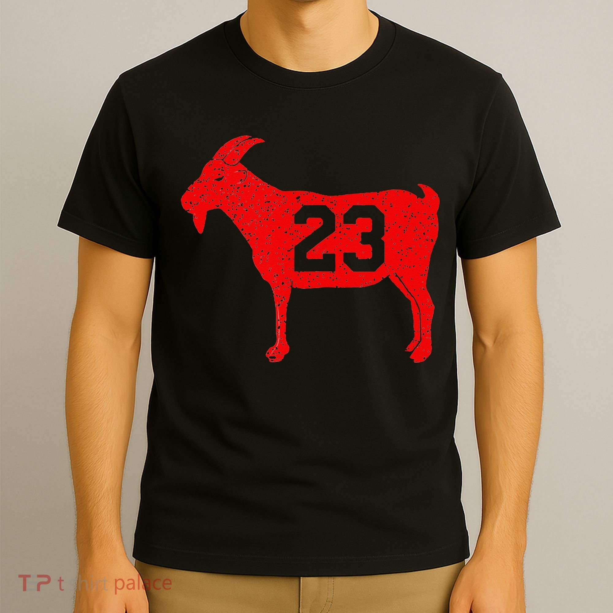 GOAT 23 Vintage Red T-Shirt
