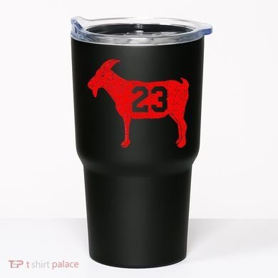 GOAT 23 Vintage Red Tumbler