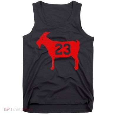 GOAT 23 Vintage Red Tank Top