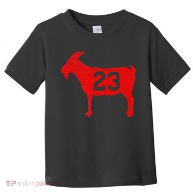 GOAT 23 Vintage Red Toddler T-Shirt