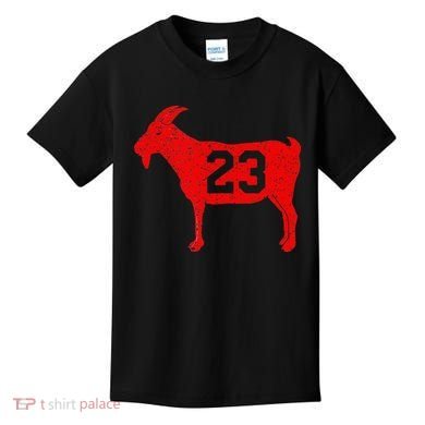 GOAT 23 Vintage Red Kids T-Shirt