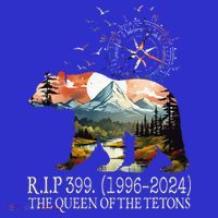 Grizzly 399 28 Years Old Memory The Queen Of The Tetons Mousepad thumb 1