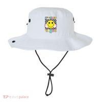 Girl 3rd Grade Vibes Smile Face Back To School Third Grade Bucket Hat thumb 0