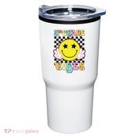 Girl 3rd Grade Vibes Smile Face Back To School Third Grade Tumbler thumb 0