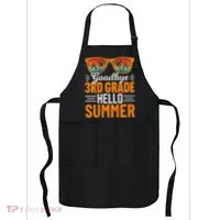 Goodbye 3rd Grade Hello Summer Third Grade Apron thumb 0