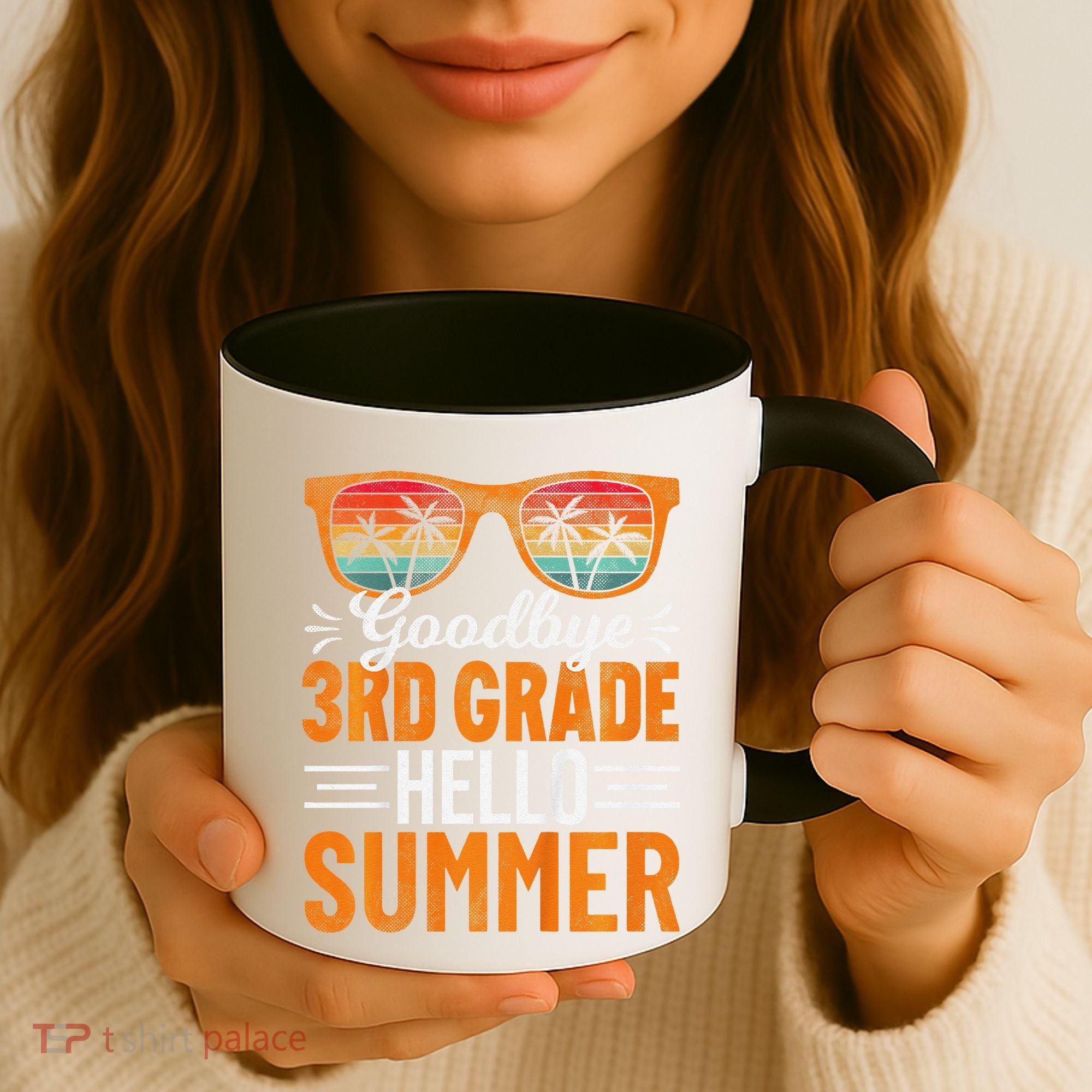 Goodbye 3rd Grade Hello Summer Third Grade Coffee Mug