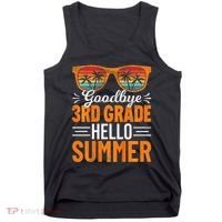 Goodbye 3rd Grade Hello Summer Third Grade Tank Top thumb 0