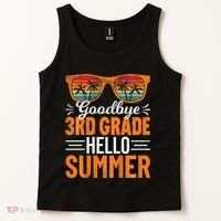 Goodbye 3rd Grade Hello Summer Third Grade Tank Top thumb 2