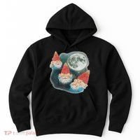 Gnome 3 Gnome Moon Magical Galaxy Gnome Costume Hoodie thumb 0
