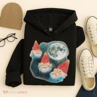 Gnome 3 Gnome Moon Magical Galaxy Gnome Costume Hoodie thumb 4