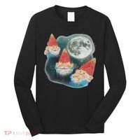 Gnome 3 Gnome Moon Magical Galaxy Gnome Costume Long Sleeve Shirt thumb 0