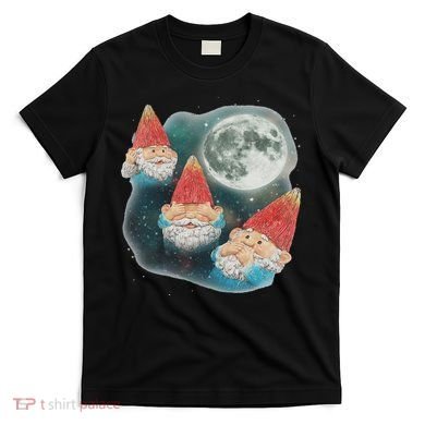 Gnome 3 Gnome Moon Magical Galaxy Gnome Costume T-Shirt