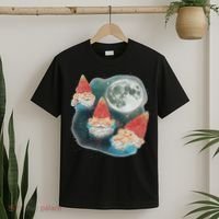 Gnome 3 Gnome Moon Magical Galaxy Gnome Costume T-Shirt thumb 2