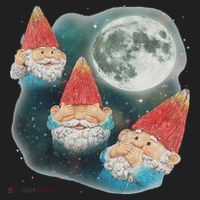 Gnome 3 Gnome Moon Magical Galaxy Gnome Costume Beanie thumb 2