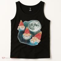 Gnome 3 Gnome Moon Magical Galaxy Gnome Costume Tank Top thumb 2
