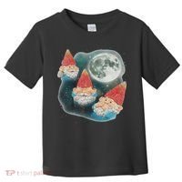 Gnome 3 Gnome Moon Magical Galaxy Gnome Costume Toddler T-Shirt thumb 0