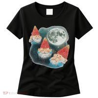 Gnome 3 Gnome Moon Magical Galaxy Gnome Costume Women's T-Shirt thumb 0