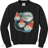 Gnome 3 Gnome Moon Magical Galaxy Gnome Costume Kids Sweatshirt thumb 0
