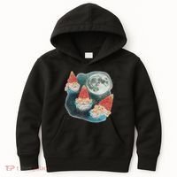 Gnome 3 Gnome Moon Magical Galaxy Gnome Costume Kids Hoodie thumb 0