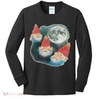 Gnome 3 Gnome Moon Magical Galaxy Gnome Costume Kids Long Sleeve Shirt thumb 0