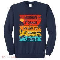 Goodbye 3rd Grade Hello Summer Last Day Of School Graduation Sweatshirt thumb 0