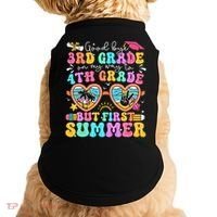 Goodbye 3rd Grade Graduation To 4th Grade But First Summer Doggie Tank thumb 0