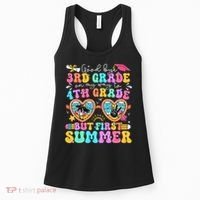 Goodbye 3rd Grade Graduation To 4th Grade But First Summer Women's Tank Top thumb 0