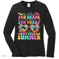 Goodbye 3rd Grade Graduation To 4th Grade But First Summer Women's Long Sleeve Shirt thumb 0
