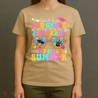 Goodbye 3rd Grade Graduation To 4th Grade But First Summer T-Shirt thumb 4