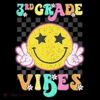 Girl 3rd Grade Vibes Smile Face Back To School Third Grade Gift Coffee Mug thumb 5