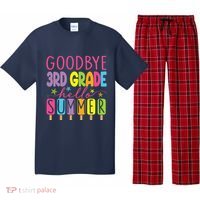 Goodbye 3rd Grade Hello Summer Last Day Of School Graduation Pajama Set thumb 0