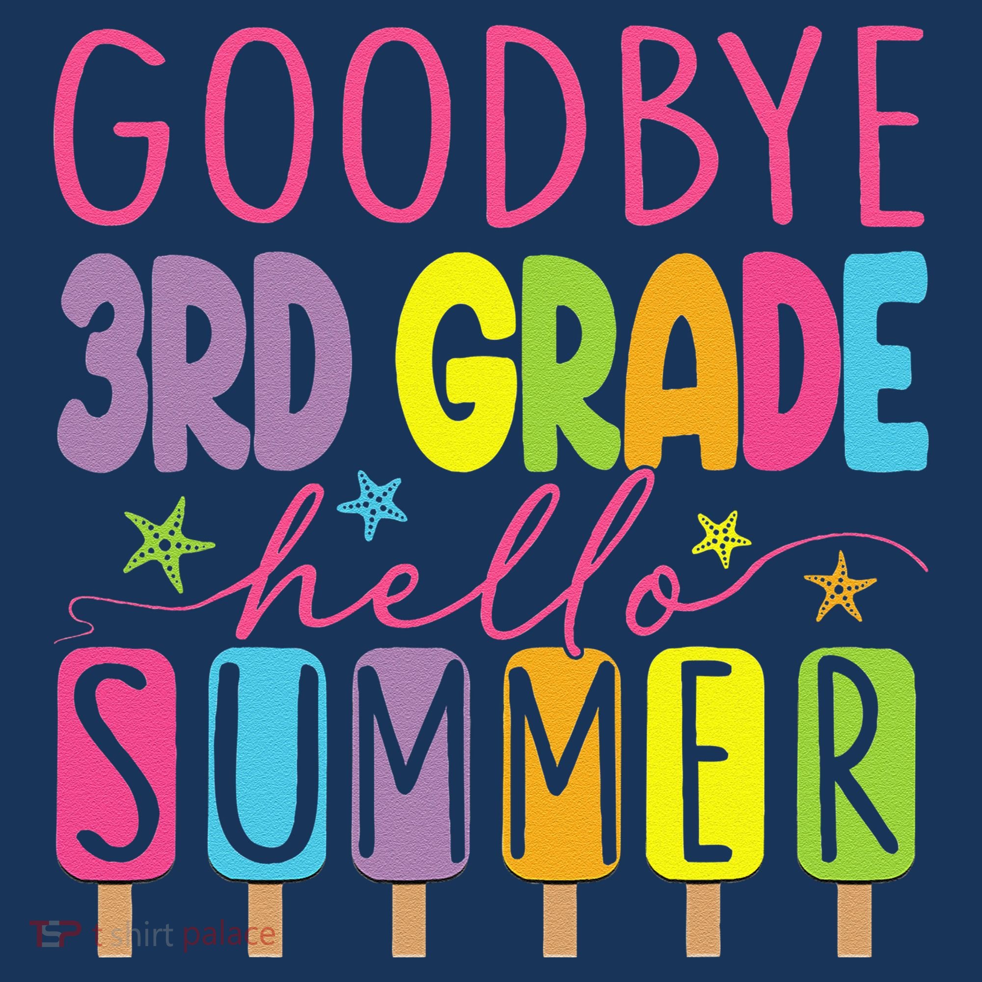 Goodbye 3rd Grade Hello Summer Last Day Of School Graduation Hat