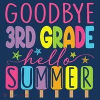 Goodbye 3rd Grade Hello Summer Last Day Of School Graduation Tank Top thumb 6